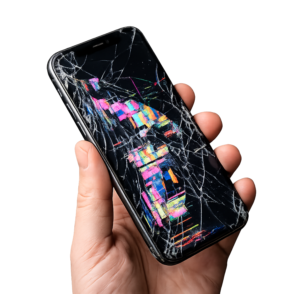 Expert smartphone cracked screen repair service